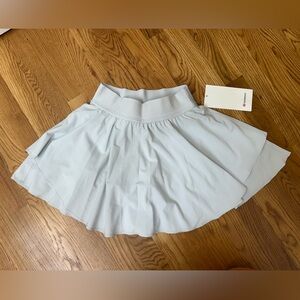 Lululemon Light Gray Athletic Skirt